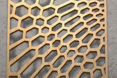 Laser-cutting panel