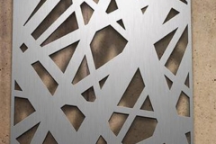 Laser-cutting panel