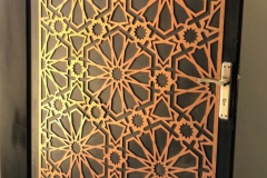 Laser-cutting panel